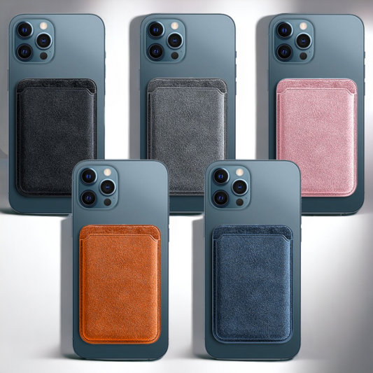 Magnetna denarnica "Alcane MagPocket" za iPhone s tehnologijo MagSafe – Infostyle – Temno modra