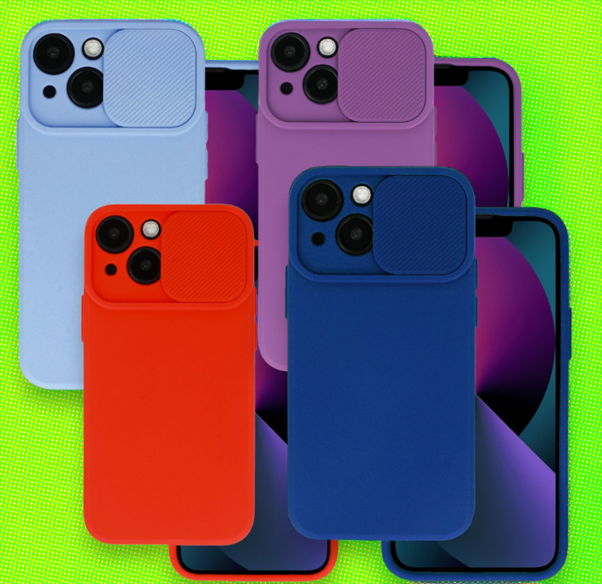 Silikonski ovitek "Camshield Soft" za Redmi 10C – Infostyle – Temno modra / TPU silikon