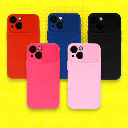 Silikonski ovitek "Camshield Soft" za Samsung Galaxy S22 Ultra – Infostyle – Rdeča / TPU silikon
