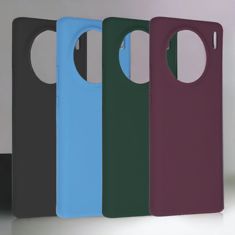 Silikonski ovitek "Soft Edge" za Vivo X90 Pro – Techsuit – Svetlo modra / TPU silikon