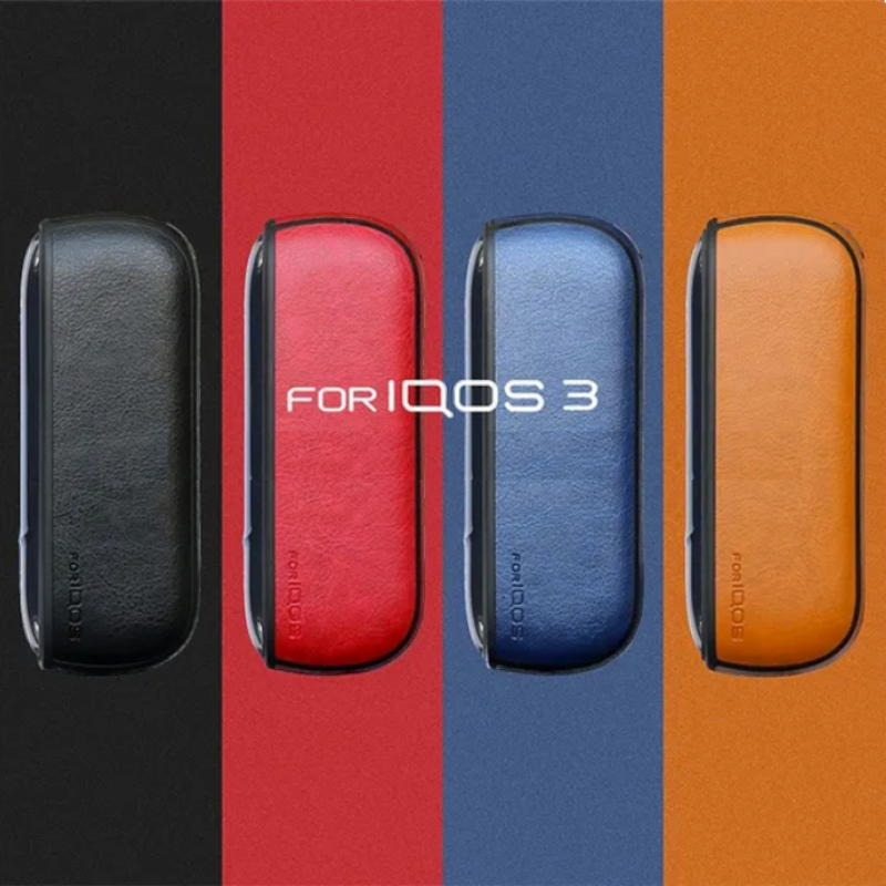 Usnjen ovitek za IQOS 3.0 – Infostyle – Rdeča / Umetno usnje