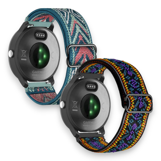 Elastičen pašček "Vancle" za modele znamke Garmin – Infostyle – Zelena