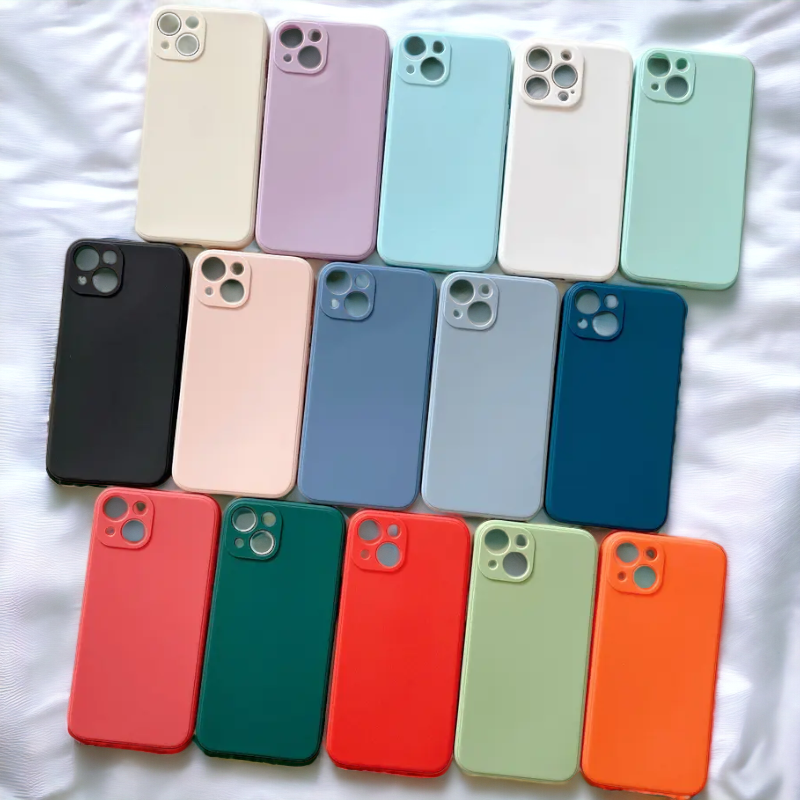 Silikonski ovitek "Rainbow" za iPhone 14 – Infostyle – Svetlo roza / TPU silikon