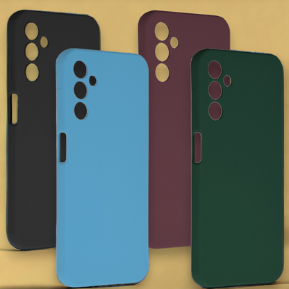 Silikonski ovitek "Soft Edge" za Samsung Galaxy A14 – Techsuit – Črna / TPU silikon