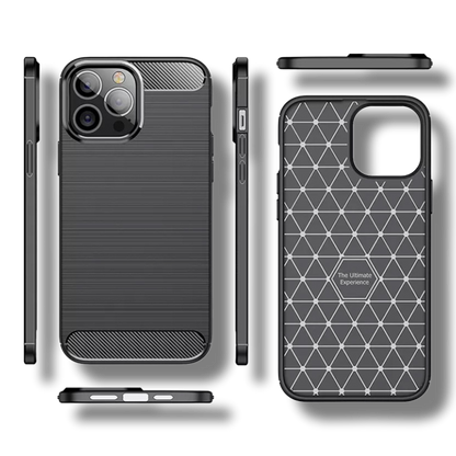 Silikonski ovitek "carbon lite" za Realme C31 - Črna – Infostyle