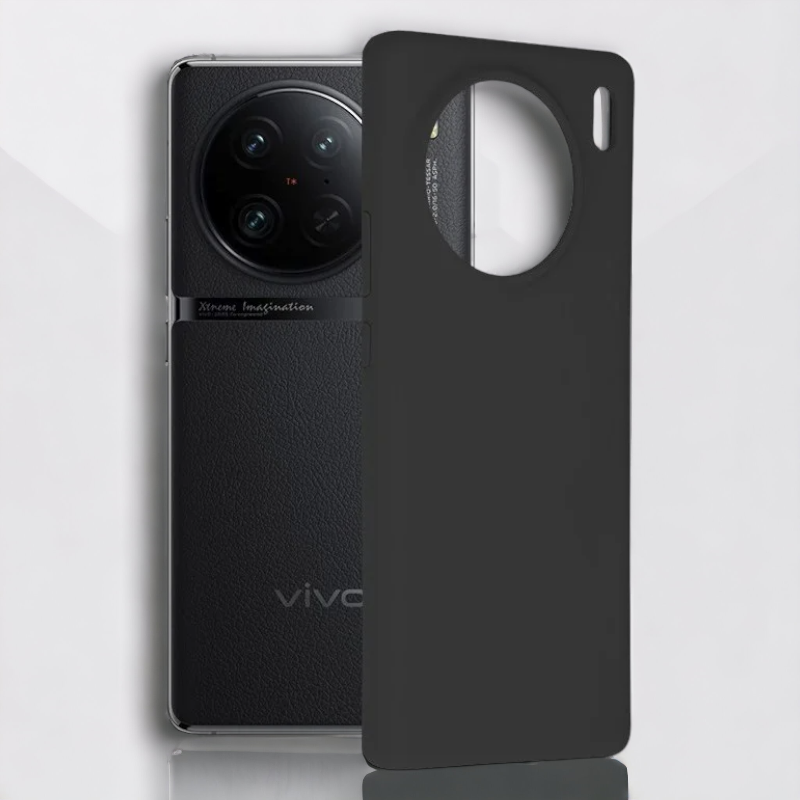 Silikonski ovitek "Soft Edge" za Vivo X90 Pro – Techsuit – Vijolična / TPU silikon