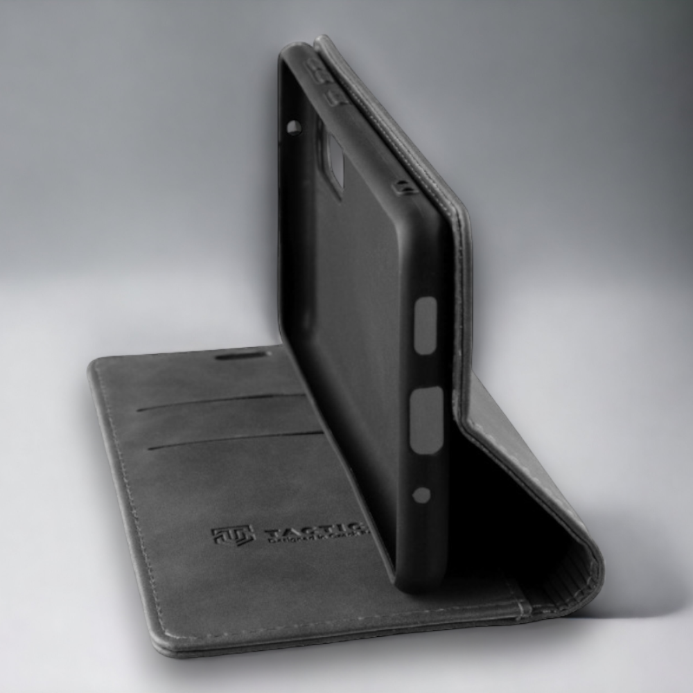 Preklopna torbica Tactical "XProof" za Samsung Galaxy A03s - črna