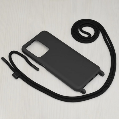 Silikonski ovitek "Crossbody Lanyard" za Honor X7a – Techsuit