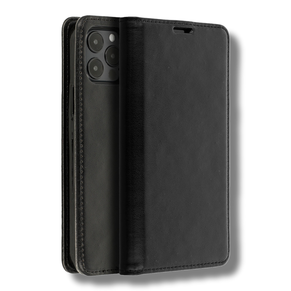 Preklopna torbica "Elite" za Realme C21 - Črna – Infostyle