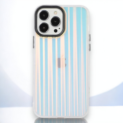 Silikonski ovitek "Holo" za iPhone 14 Pro Max - Črna – Infostyle