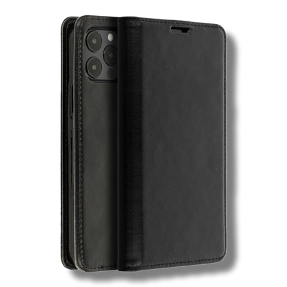 Preklopna torbica "Elite" za Samsung Galaxy Note 20 - Črna – Infostyle