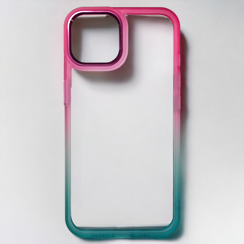 Ovitek "Color Gardient" za iPhone 14 – Infostyle – Temno modra / PC + TPU silikon