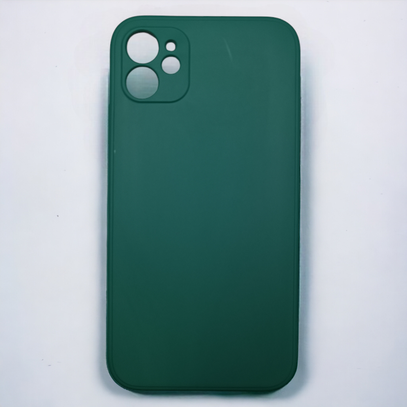 Silikonski ovitek "Rainbow" za iPhone 11 – Infostyle – Temno zelena / TPU silikon