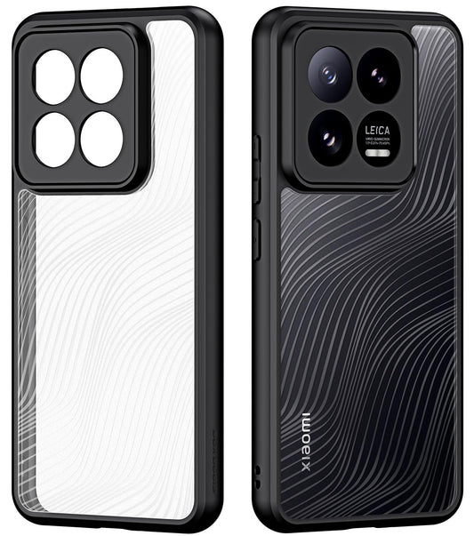 Ovitek za Xiaomi 14 Pro Prozoren TPU/PC – Zaščita proti Udarcem in Praskam