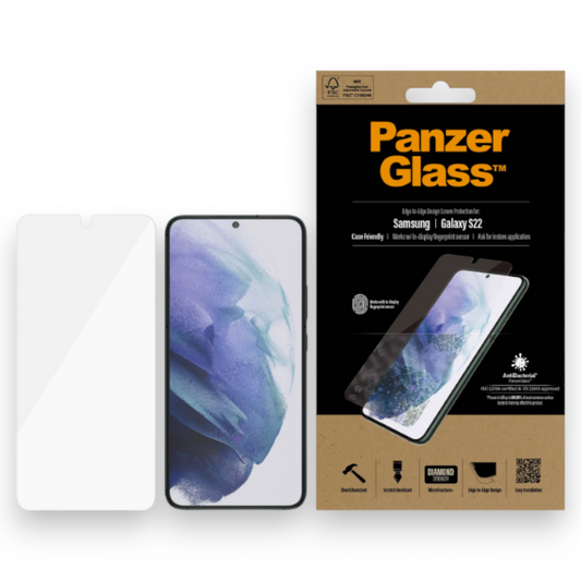 Zaščitno steklo "Edge-to-Edge" za Samsung Galaxy S22 – PanzerGlass