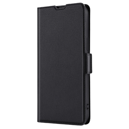 Preklopna torbica za Huawei Nova 9, črna – Infostyle – Črna / Umetno usnje + TPU silikon