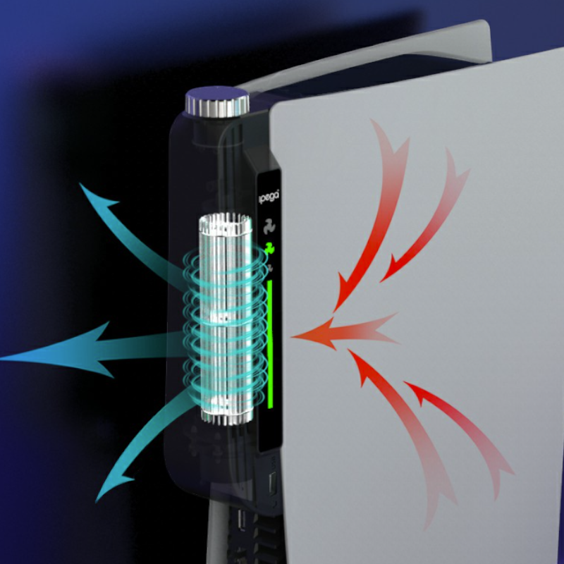 Dodatni hladilni ventilator "iPega PG-P5031" za hladilno postajo za PS5