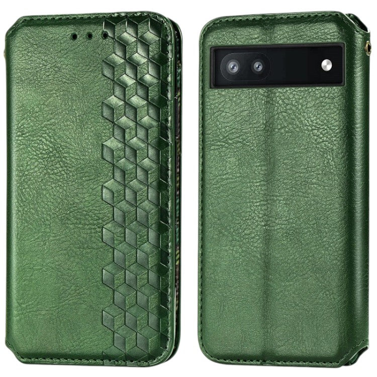Preklopna torbica "SHIEID" za Google Pixel 6a, zelena