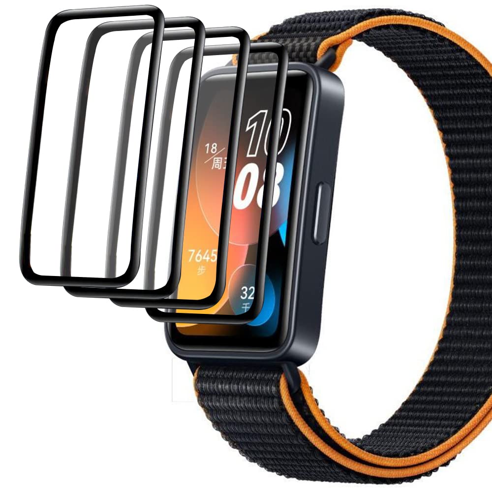 4x zaštitno staklo za Huawei Band 8 – 3D full cover zaštita zaslona