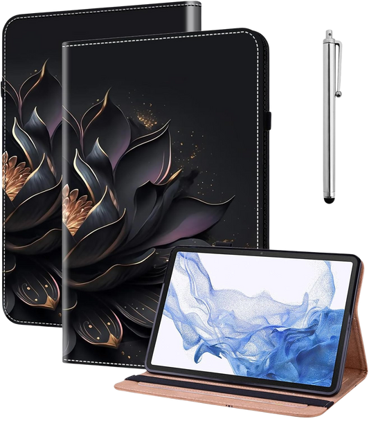 GLANDOTU ovitek za Xiaomi Redmi Pad 10.61 (2022) – flip etui z držalom za pisalo, Lila Lotus