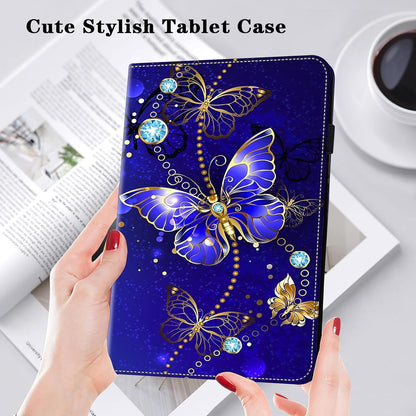 GLANDOTU maska za Xiaomi Redmi Pad 10.61 (2022) – flip etui s držačem za olovku, Diamond Butterfly