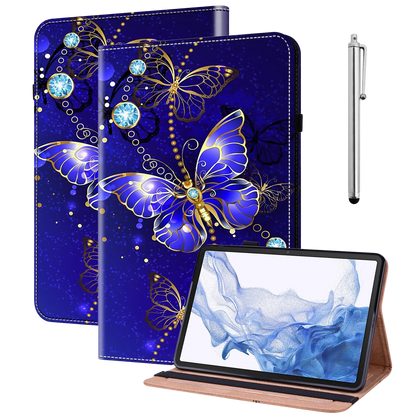GLANDOTU maska za Xiaomi Redmi Pad 10.61 (2022) – flip etui s držačem za olovku, Diamond Butterfly