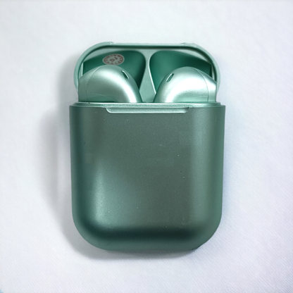 Brezžične slušalke "Rainbow inPods 12" – Infostyle – Temno zelena