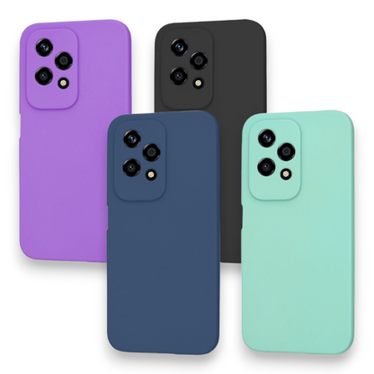 Silikonski ovitek "Softflex" za Honor 200 Lite – Techsuit – Črna / TPU silikon