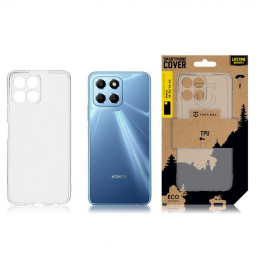 Silikonski ovitek "TPU KRYT PRO" za Honor X6 4G - Prozorna – Tactical – Prozorna / TPU silikon