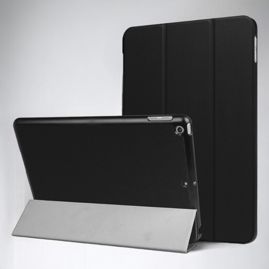Preklopna torbica "FoldPro" za tablični računalnik iPad 10 (2022) 10.9'' – Techsuit – Črna / Umetno usnje + TPU silikon