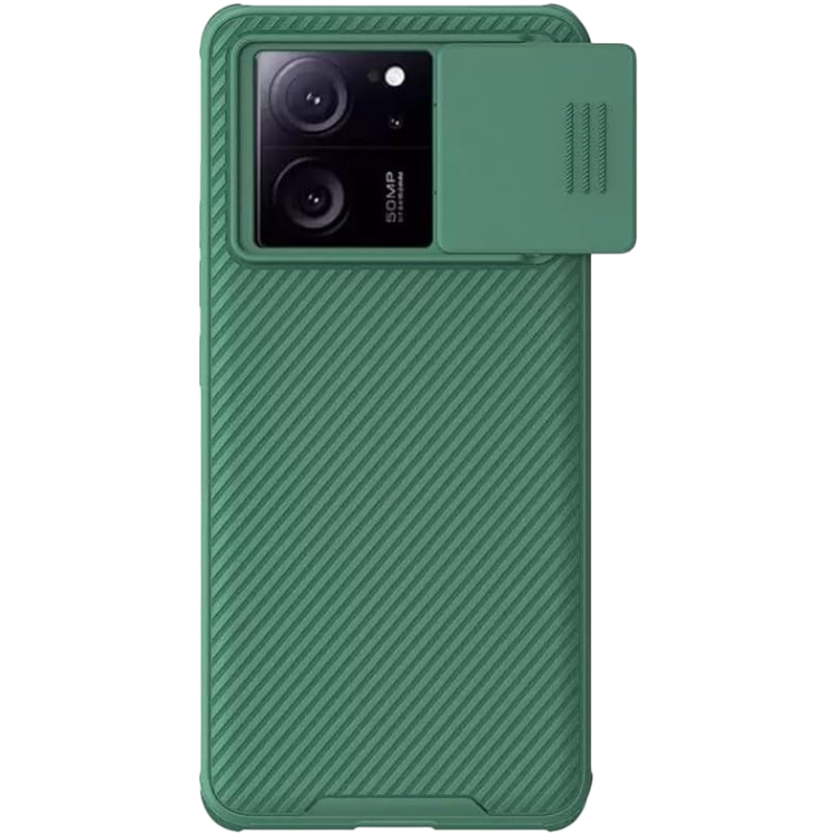 Ovitek za telefon "Camshield Pro" Xiaomi 13T/13T Pro/Redmi K60 Ultra – Nillkin – Temno zelena / PC