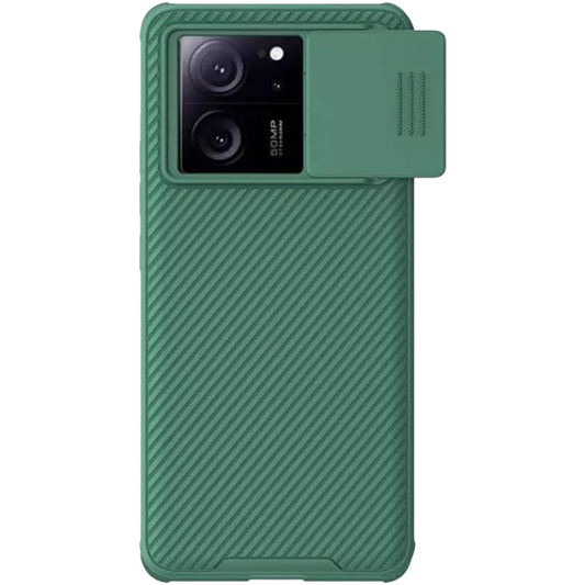 Ovitek za telefon "Camshield Pro" Xiaomi 13T/13T Pro/Redmi K60 Ultra – Nillkin – Temno zelena / PC