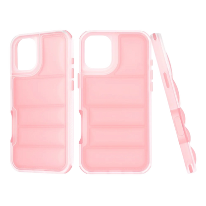 Ovitek za telefon "Wave Shield" iPhone 16 – Infostyle – Roza