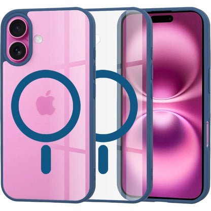 Silikonski ovitek "MagSafe Pro" za iPhone 16 Plus – Techsuit – Roza / TPU silikon