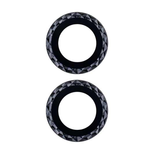 Zaščitno steklo za kamero "Black Rhombus" iPhone 14/iPhone 14 Plus – Infostyle