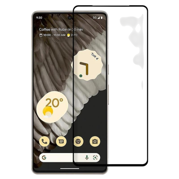 Zaščitno steklo "Črna obroba" Google Pixel 7 Pro – Infostyle