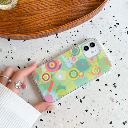 Ovitek za telefon "Art Circles" iPhone 12/12 Pro – Infostyle