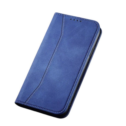 Preklopna torbica "Leather" iPhone 13 Pro – Infostyle – Modra