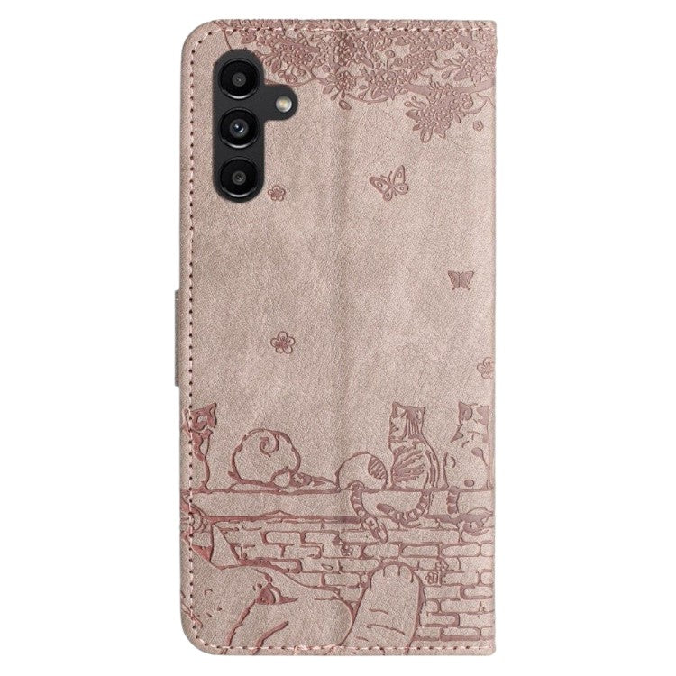 Preklopna torbica "Cat Tree" Samsung Galaxy A05s – Infostyle