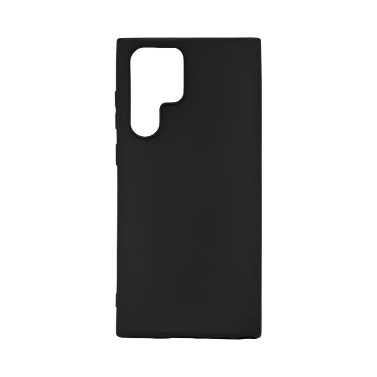 Ovitek za telefon "Black Plastic" Samsung Galaxy S22 Ultra – Infostyle – Črna