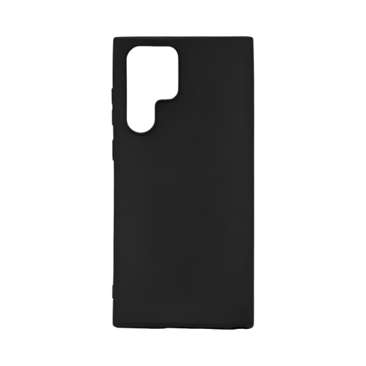 Ovitek za telefon "Black Plastic" Samsung Galaxy S22 Ultra – Infostyle – Črna