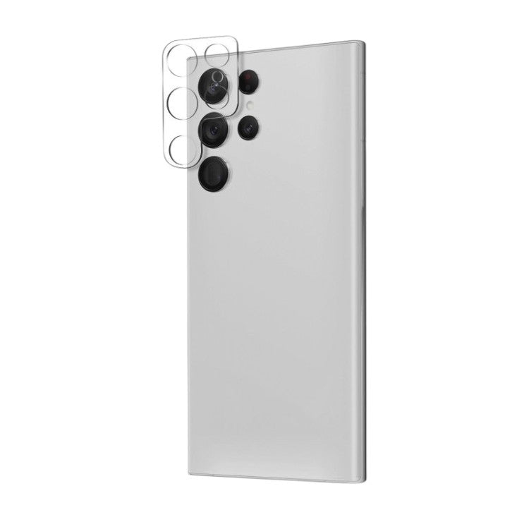 Zaščitna folija + zaščita za kamero Samsung Galaxy S23 Ultra (2 kosa) – Infostyle – Črna