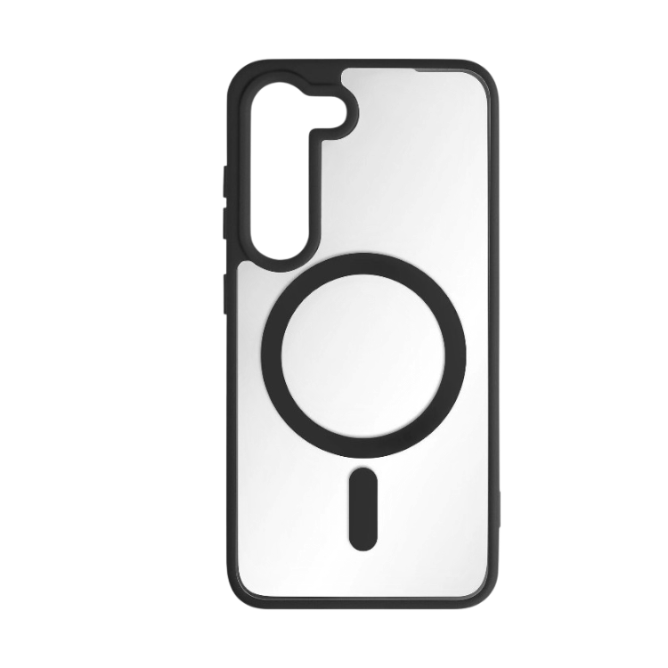 Ovitek za telefon "Black Border MagSafe" Samsung Galaxy S23 – Infostyle – Prozorna
