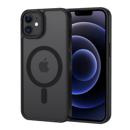 Ovitek za telefon ''Magnetic'' iPhone 11, črna – Infostyle – Črna / PC + TPU silikon