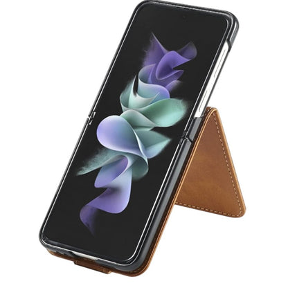 Preklopna torbica "SHIELD Leather" Samsung Galaxy Z Flip 4 – Infostyle