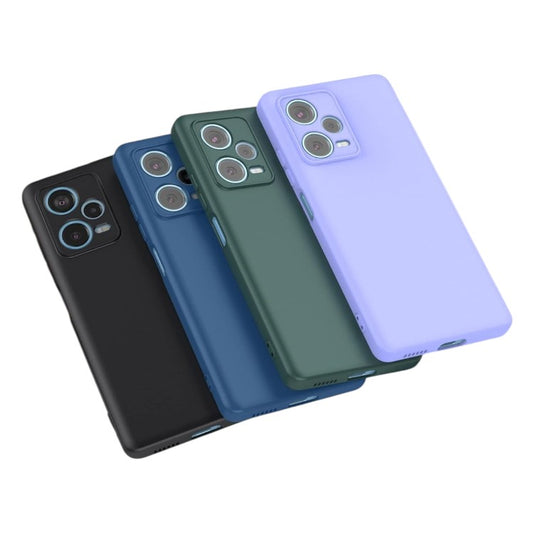 Silikonski ovitek "Foluu Liquid" za Xiaomi Redmi Note 12 Pro Plus 5G 2023 – Temno modra / TPU silikon