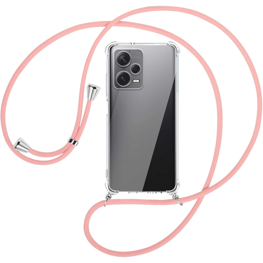 Ovitek za telefon z vrvico Xiaomi Redmi Note 12 Pro 5G/Xiaomi Poco X5 Pro 5G – Infostyle – Roza