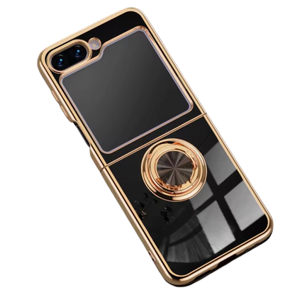 Ovitek za telefon "Ring Gold" Samsung Galaxy Z Flip 5 – Infostyle – Črna