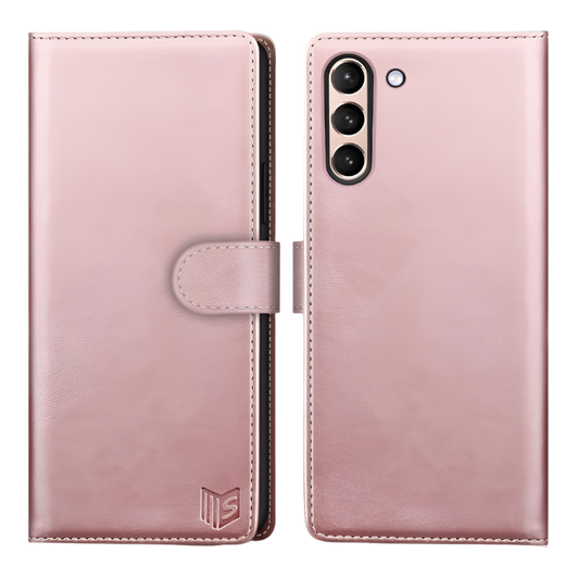 Preklopna torbica "SuanPot" Samsung Galaxy S21 5G – Infostyle – Roza