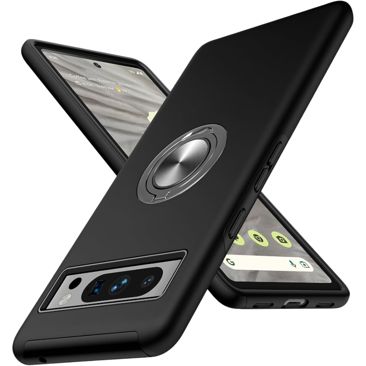 Ovitek za telefon "JAME Ring" Google Pixel 8 – Infostyle – Črna